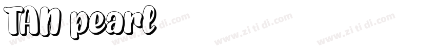 TAN pearl字体转换